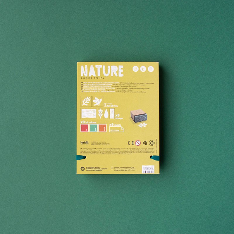 actividad de sellos de madera